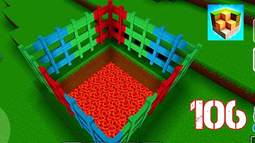 Lava Well | Block Craft: 3D Building Simulator Games For Free | Gameplay 106
