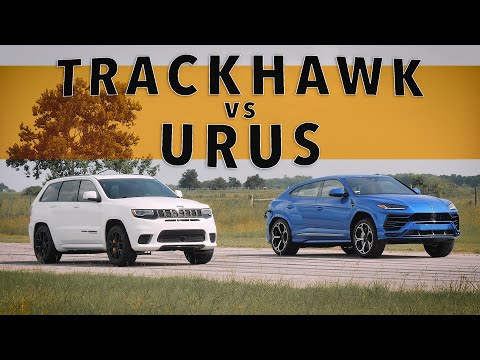 Jeep Trackhawk vs Lamborghini Urus | Drag Race Comparison