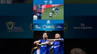 GOL | CRUZEIRO 1 X 0 GOIÁS | COPA DO BRASIL | GOIÁS ELIMINADO E CRUZEIRO AVANÇA