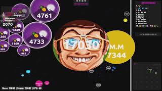 Agar.io | Win Compilation 4 SKINS + THEME