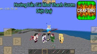 Hướng Dẫn Tải Mod Demon Slayer Trong Crafting And Building - How To Download Demon Slayer screenshot 4