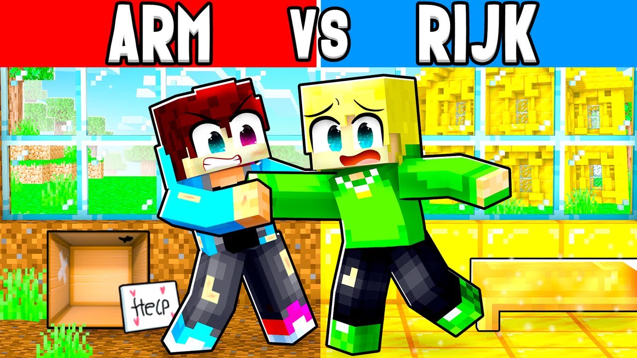 ARM vs RIJK in Minecraft!