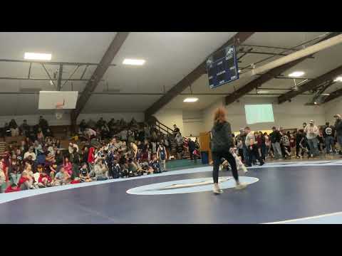 Platte Valley Middle School Wrestling Tournament, Josiah 75 lbs Match #1 1/27/2024 (0-1)