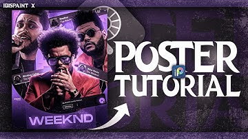 Poster tutorial 🔥 | ibispaint x| android & iOS 📱