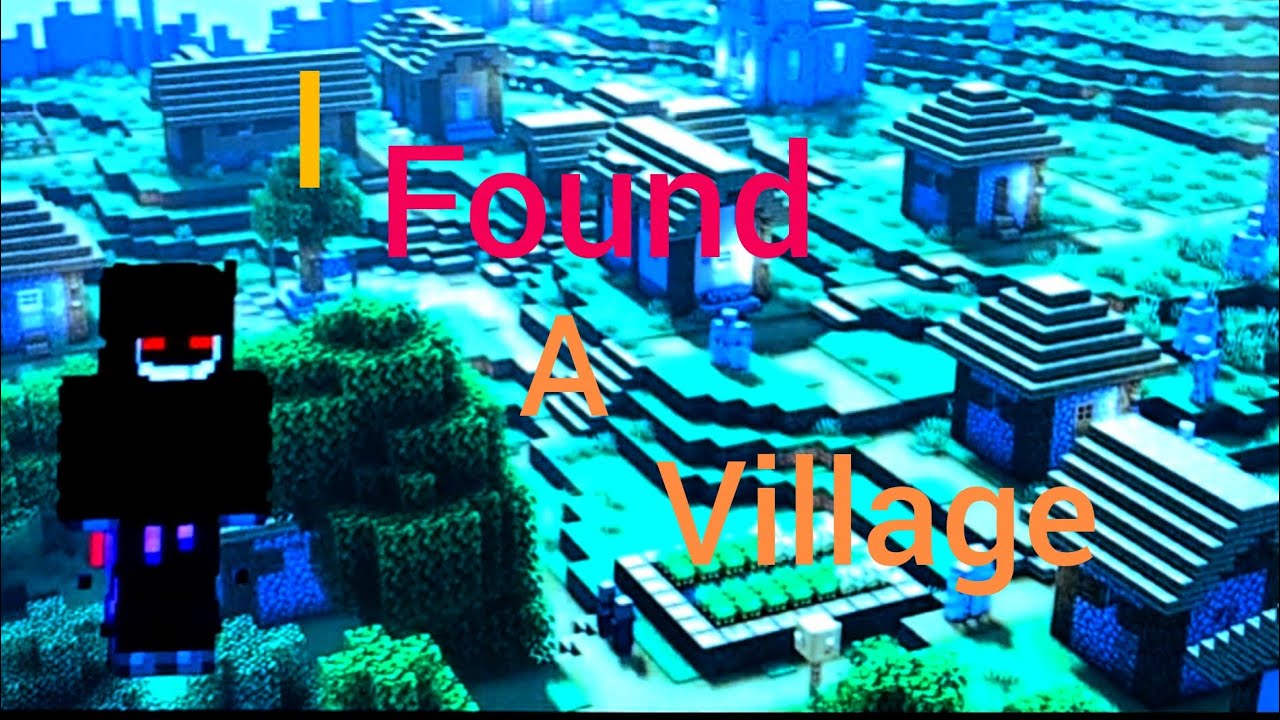 Minecraft survival series part #1 (I found a village in Minecraft ...