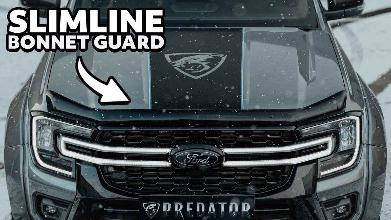 Ford Ranger 2023+ Slimline Bonnet Protector/Guard 