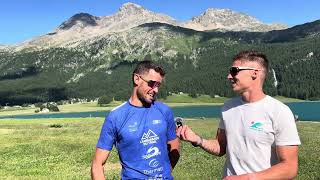 Rémi Andrade and Tom Ralite with a super performance for the win at ÖTILLÖ Engadin