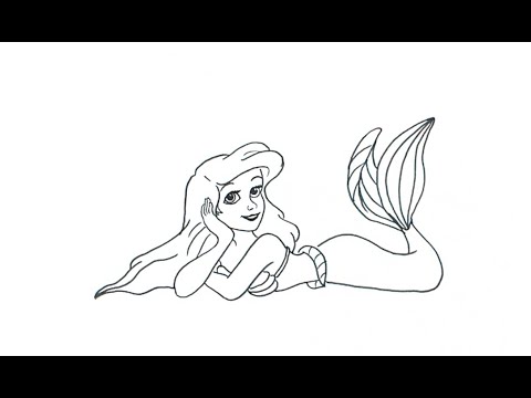 Video: Paano Iguhit Si Ariel