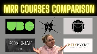 MRR courses comparison: REVIEW! Roadmap vs UBC vs Simply Passive vs DWA vs LEPO vs The Mentorship!