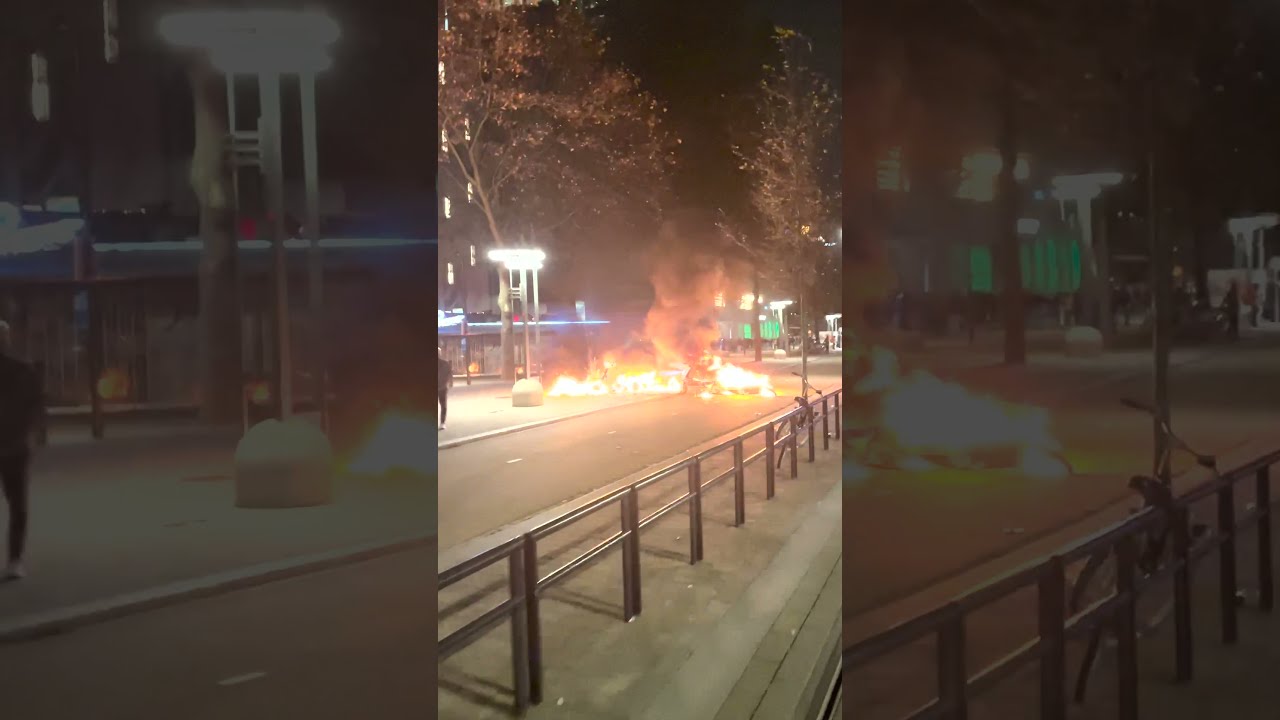 Injuries Reported In Rotterdam Following Violent Anti Lockdown Protests