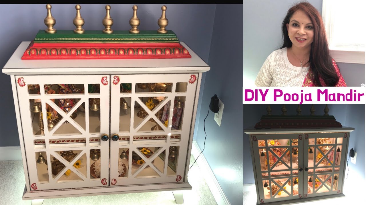 How To Make Pooja Mandir In Usa Home Mandir Decoration