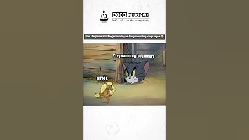 Beginners in programming vs Programming languages 😂