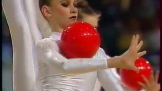 UKRAINE 5 balls - 1998 French internationals Qualifs