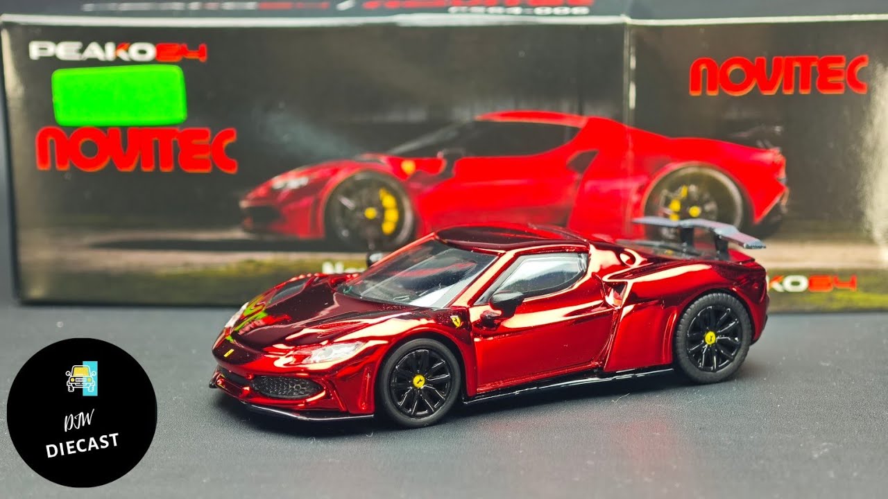 Novitec 296 N-Largo Red Chrome by Peako64 | UNBOXING and REVIEW