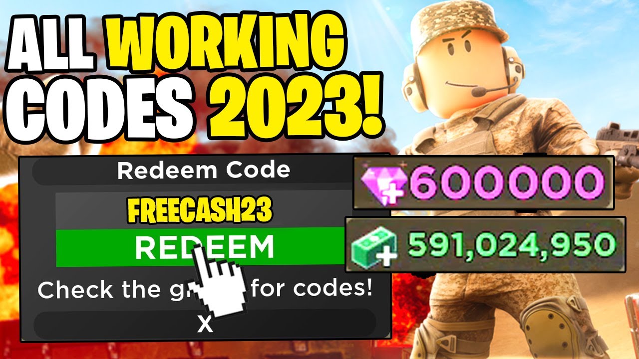 NEW* ALL WORKING WAR TYCOON CODES 2023! ROBLOX WAR TYCOON