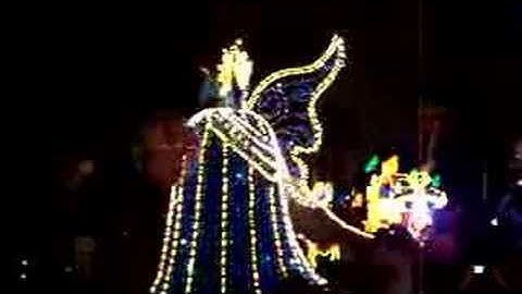 Disney's Electrical Parade - Blue Fairy and Casey Jr.
