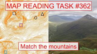 Information Map Reading Task 362 - Identify the mountain summits News