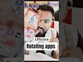 iPhone Rotation apps tricks and iphone settings #iphone #apple #setting #viral