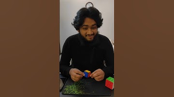 Solving 1x1 Rubik’s Cube With Mouth #shorts