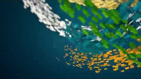 405 v7  - Color Scheme particle Logo Reveal animation intro any BG colors