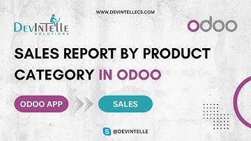 Sales Report By Product Category in Odoo | Sales Analysis - Product Category Report