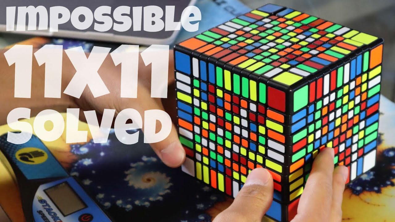 oficial Anunciante Proporcional Solving My Biggest Cube!! (11x11 Mini Tutorial) - YouTube