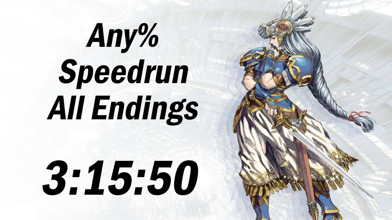 Valkyrie Profile PS1 Speedrun Hard Mode Any% All Endings 3:15:50