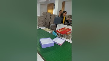 intelligent setting rigid box making machine