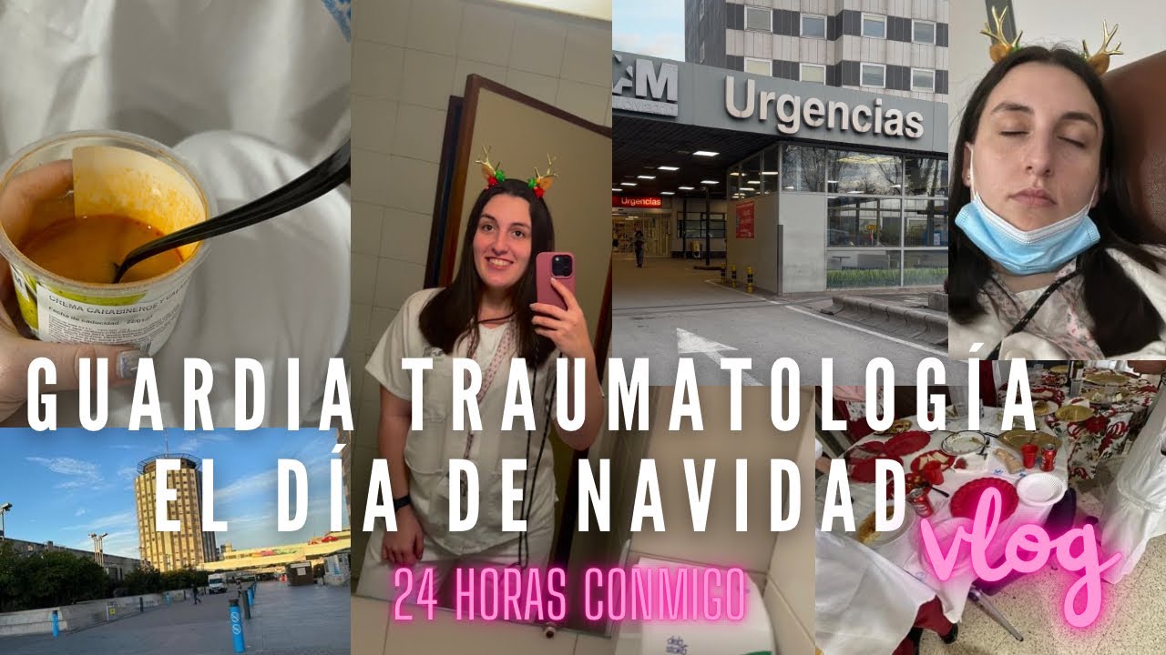 Mi primera Navidad de guardia de Trauma || Ep.13 Diario de una resi de Familia || Medicina con Inés