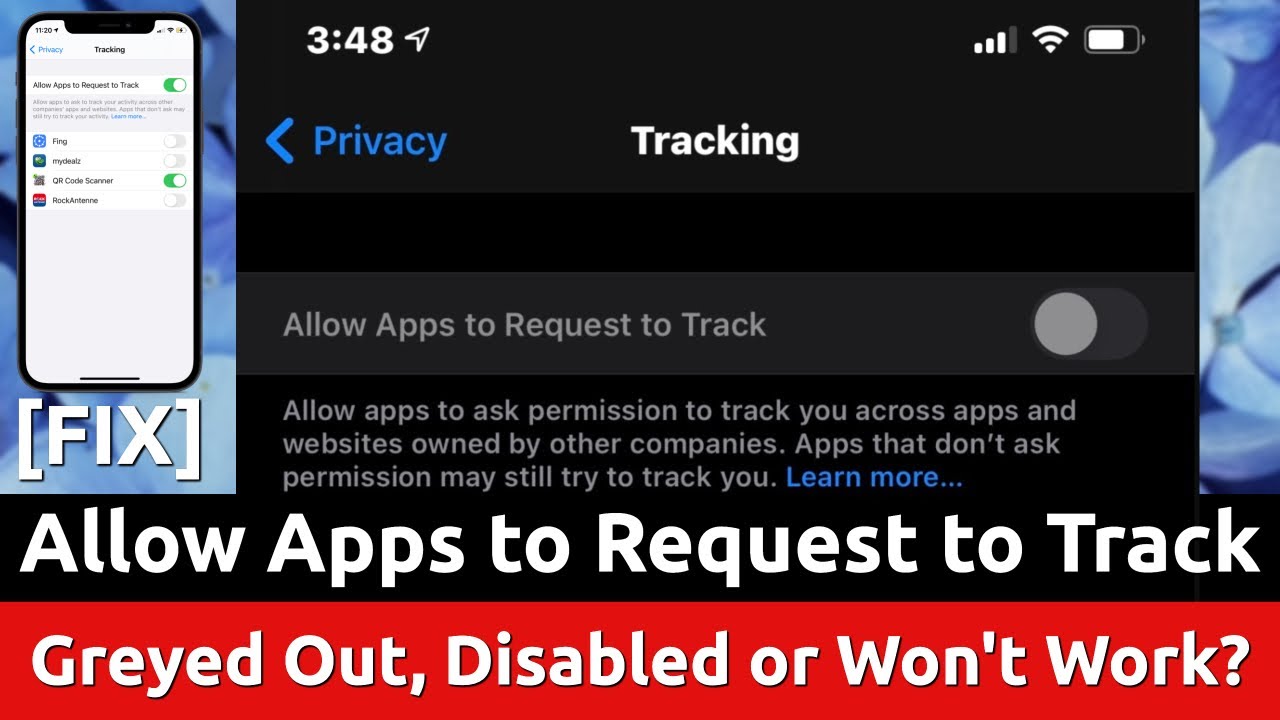 Allow tracking
