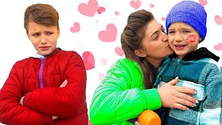 CĂTĂLINA LOVES only ERNEST / ALBERT is SAD