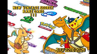 New Vintage Secret Rare Card! July 22nd 2026 WPCDIGT? Soft Spoken Asmr screenshot 1