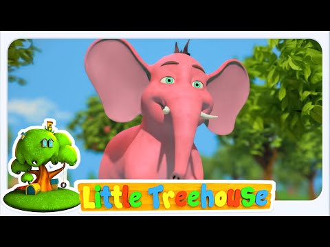 Щасливий слон Пісня + більше дитячий садок Відео Для немовлят - Little Tree House
