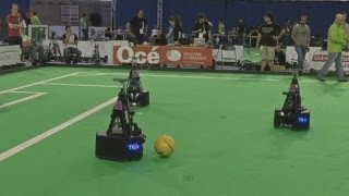 Robocup: The robot football world championship gets underway in the Netherlands