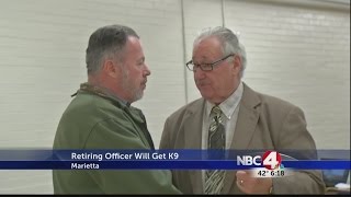 Retiring officer's plan to keep K-9