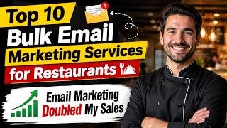 Top 10 Bulk Email Marketing Services for Restaurants | Email Marketing Makes Sales on Autopilot
