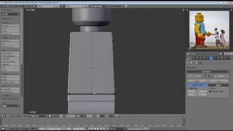 Blender Tutorial - Lego Man Part 2/4