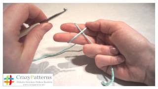 LINKSHÄNDER Häkelanleitung: Die leichte Anfangsschlinge ✄ CrazyPatterns