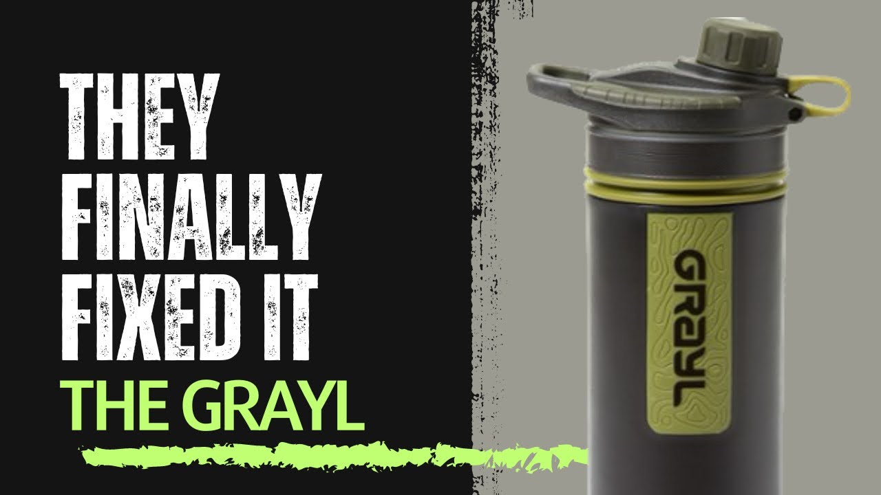 HUGE IMPROVEMENT To The GRAYL Water Filter YouTube