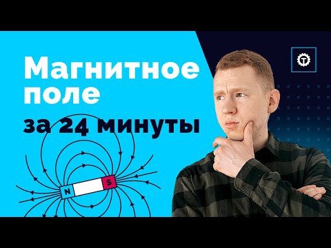 МАГНИТНОЕ ПОЛЕ за 24 минуты. ЕГЭ Физика. Николай Ньютон. Техноскул