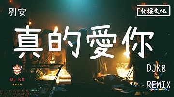 【DJ K8 REMIX 】別安 - 真的愛你 | REMIX | DJ | 慢搖 | 舞曲 | DJ | TIKTOK | 重鼓版| EDM ♬抖音EDM♬