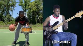 What 😳 ! Basketball and Snare Drum with Bass 🙆 Magical