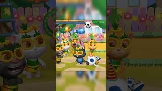 Talking Tom Friends Has Pine-Apple On Head