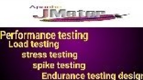 PERFORMANCE TESTING TYPES load,stress, spike and endurance training and design