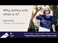 Why Policy And What Is It With Salli Cohen 