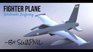 Fighter Jet Plane | Solidworks Surface Modelling