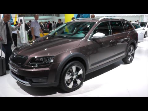 Skoda Octavia Scout 2015 In Detail Review Walkaround Interior