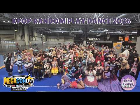 KPOP RANDOM DANCE (랜덤 플레이 댄스) | IN PUBLIC - MegaCon Live Birmingham Day 2 2026