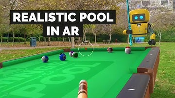 8 Ball Pool Game in AR - Kings of Pool Review (Android/iOS)