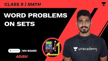 Word Problems on Sets | SSC Class 9 | Maths | Adish Khankal